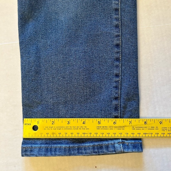 Rachel Roy Blue Distressed Women Trendy Girlfriend Jeans Sz-10. X16 - Picture 9 of 9